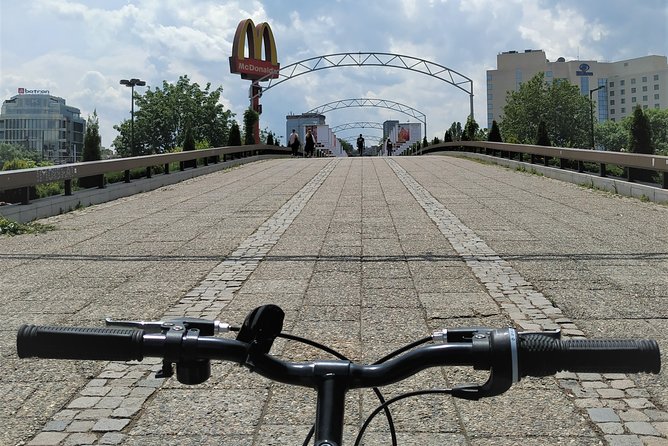 Adventure bike tours in Sofia - National Palace of Culture and the Ivan Vazov Theatre