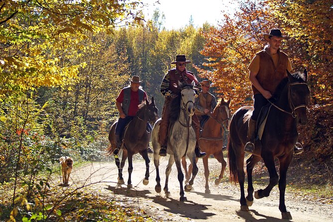 Balkan Horse Riding - Glozhene Monastery Ride - Through the old beech forest