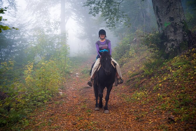 Balkan Horse Riding - Glozhene Monastery Ride - Reaching Glozhene Monastery on horseback