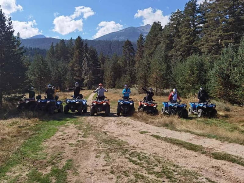 Bansko: Guided ATV Adventure - Following the instructor through the mountains