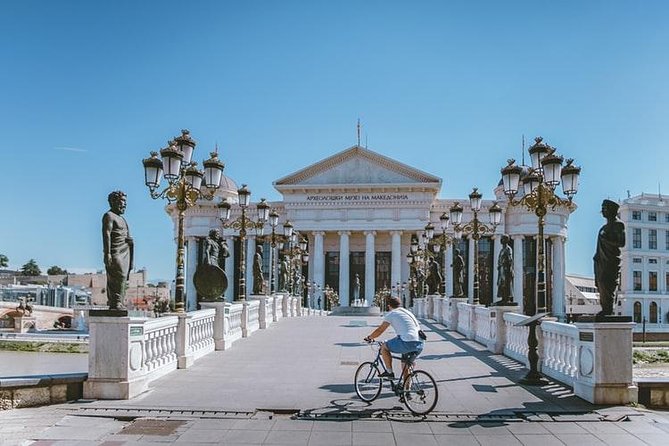 Day tour from Sofia to Skopje, Matka Canyon and Vrelo cave - Macedonia Square and the oversized Alexander story