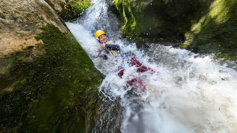 Emen: Canyoning at Negovanka Gorge w/ Optional Free Camping - Eco-trail scenery between the challenges