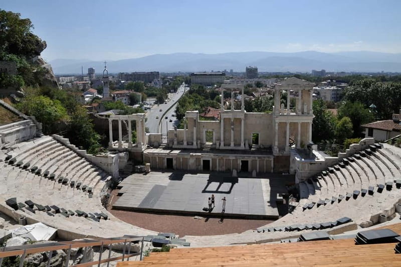 From Sofia: Full-Day Tour to Plovdiv and Asen's Fortress - Walking through Plovdiv’s old town