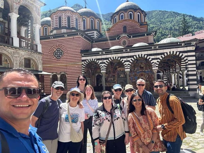 From Sofia: Rila Monastery and Optional Museum, Cave or Spa - Lunch near the monastery