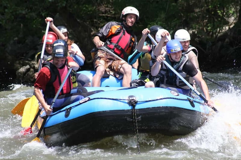 From Sofia: Struma River Rafting and Rila Monastery Visit - Getting ready beside the Struma River