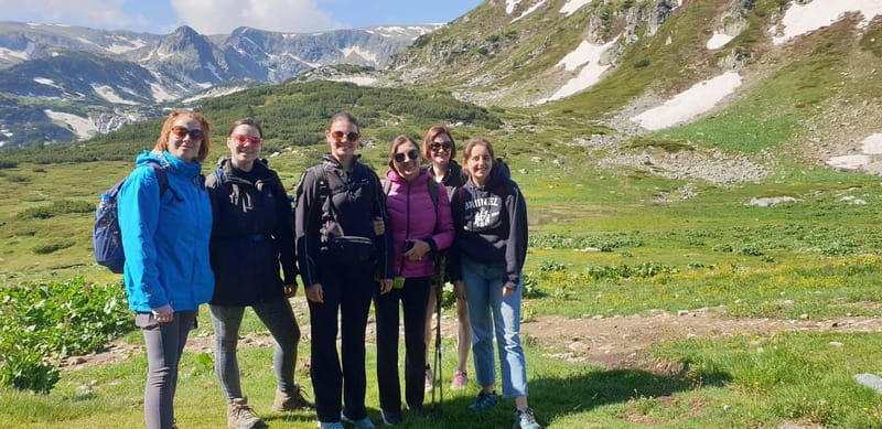From Sofia: The Seven Rila Lakes Full-Day Hiking Tour - Hiking from the mountain hut to the first lakes