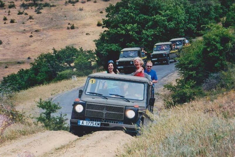 OFFroad Adventure with Lunch and Drinks - Water guns turn transport into the main event
