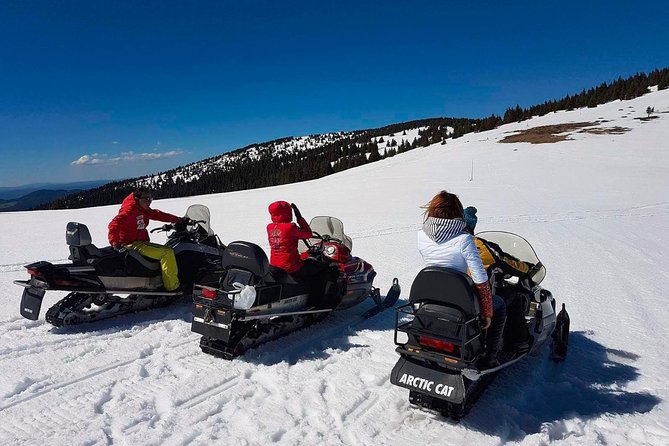 Pamporovo Ultimate Snowmobile Experience - Who will get the most from this outing