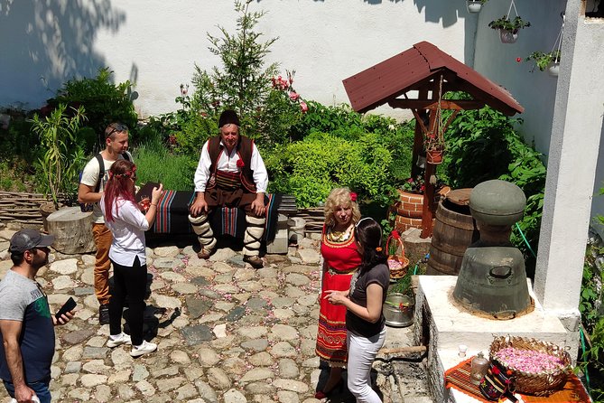 Picking Roses Workshop & Extracting Rose Oil in the Rose Valley - Tasting rose sweet, gulovitsa, and liqueur