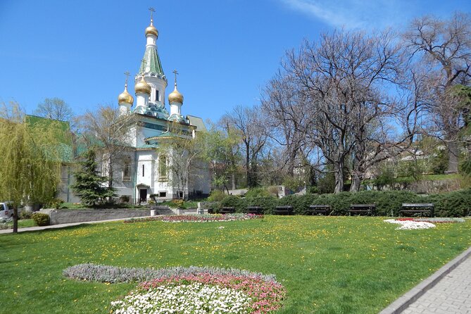 Private city walking tour of Sofia - The Largo, government power, and communist Sofia