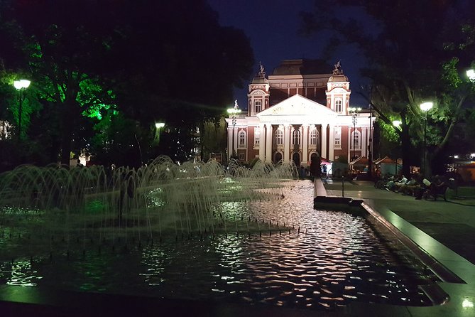Private Sofia Night Tour with Bulgarian Folklore & Dinner - Alexander Nevski Cathedral in the Evening
