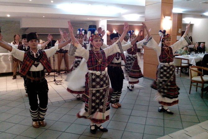 Private Sofia Night Tour with Bulgarian Folklore & Dinner - Private Guide, Public Transport, or Electronic Notes