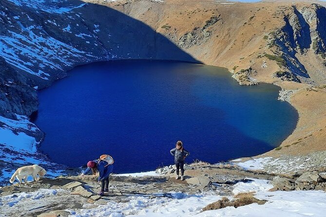 Seven Rila lakes-Snowshoeing with Waterfall and Hot Mineral pools - Taking the cable car into Rila National Park