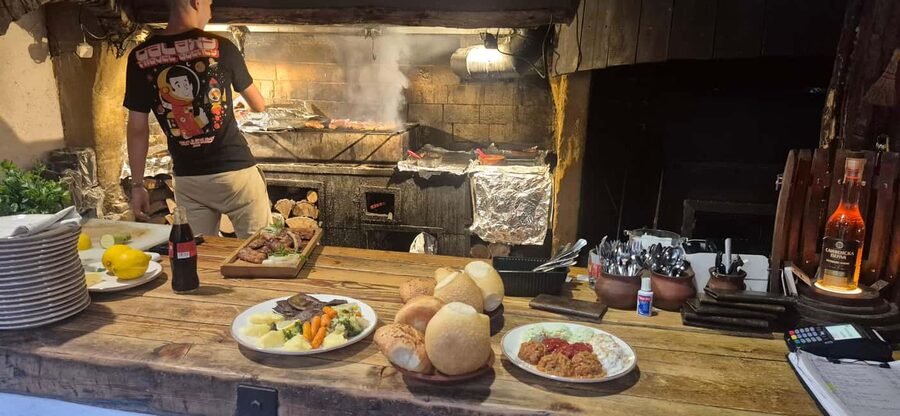 Sofia: 5-Stop Food & Culture Tour by Communist-Era Tram - The main meal brings out the big flavors
