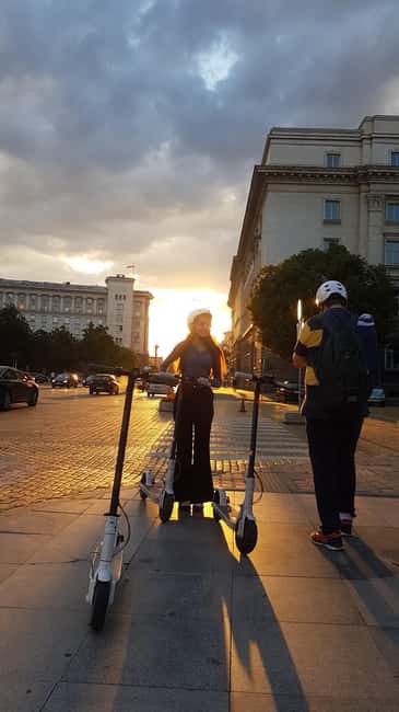 Sofia: Electric Scooter Guided Tour - Alexander Nevsky Square and the city’s name