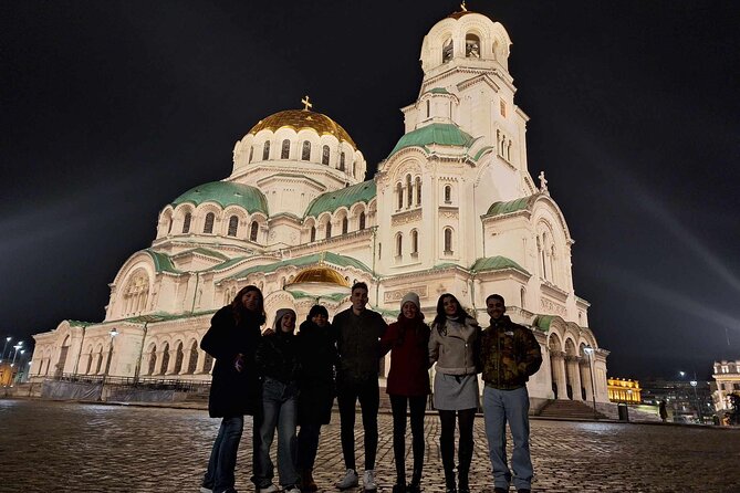 Sofia Highlights 2 Hour Sightseeing Walking Tour - Royal Sofia, yellow cobblestones, and the city’s theater