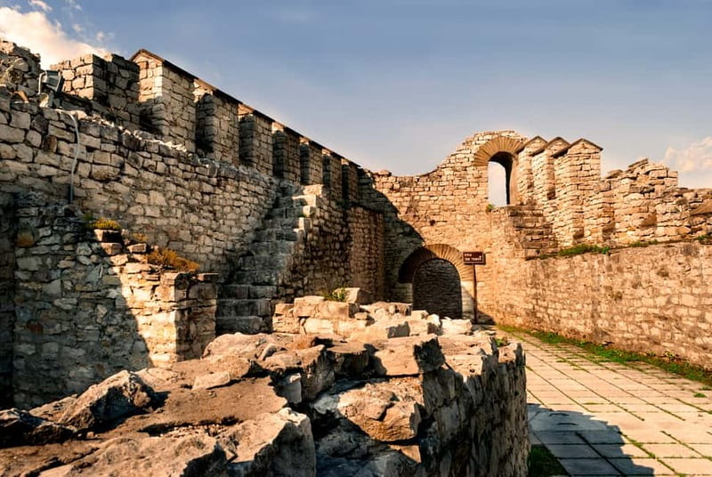 Sofia: Lovech, Devetaki Cave and Krushuna Waterfalls Tour - Hisarya Fortress above Lovech