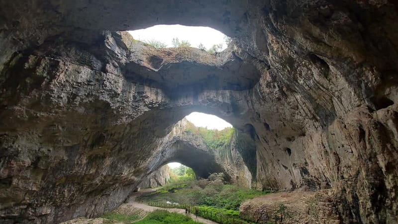 Sofia: Lovech, Devetashka Cave, and Krushuna Waterfalls Tour - Lovech Fortress from the outside