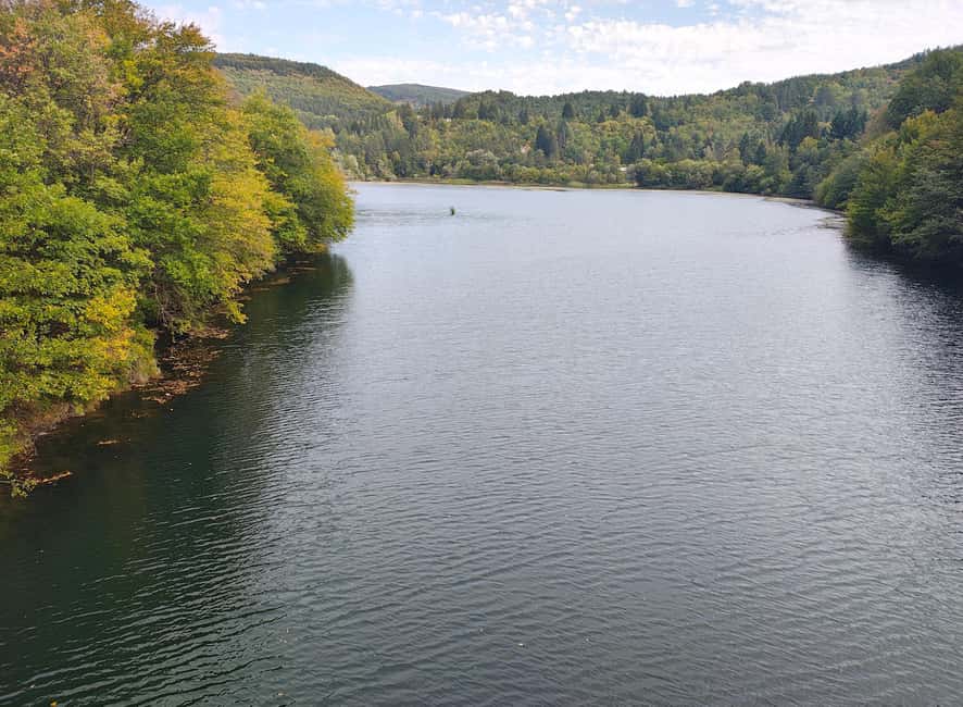 Sofia, Pancharevo lake+Iskar river, guided. Pick up drop-off - The wooden bridge at Dolni Pasarel