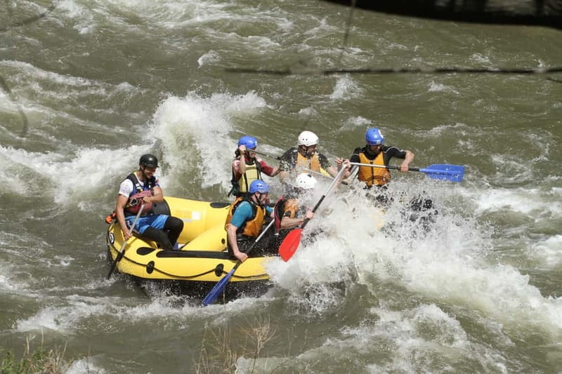 Superb Rafting Adventure on the Struma River - One to one and a half hours of active river time