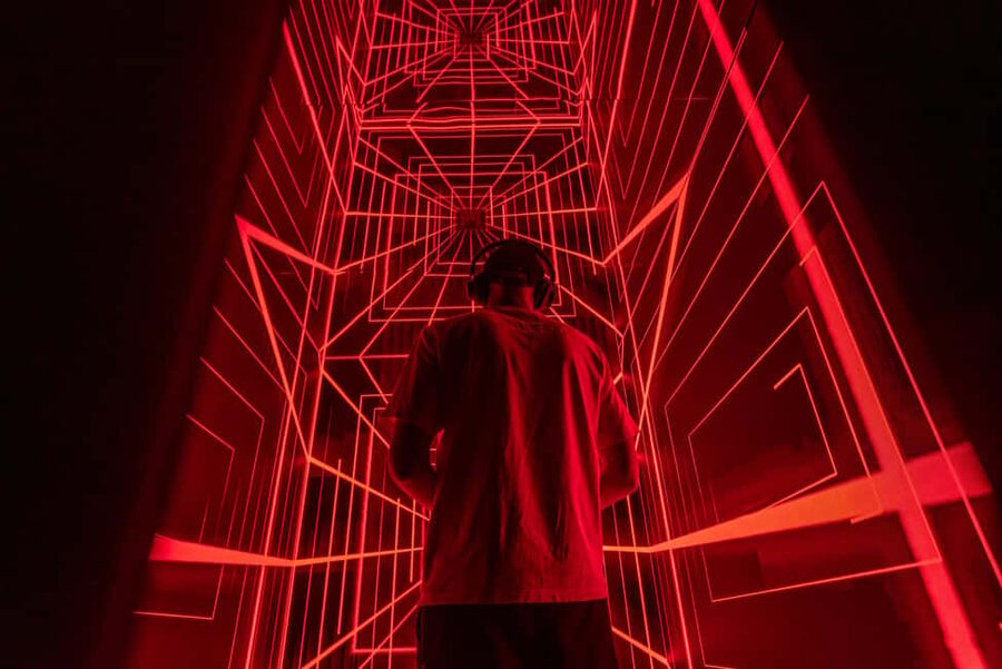 VIDENIE Immersive Art Space Entry Ticket - How movement becomes part of the art