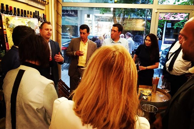 Wine Tasting in Heart of Sofia - Bulgarian cheeses, breads, and mineral water
